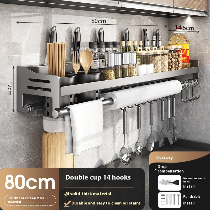 Multifunctional Wall Mount Storage Rack