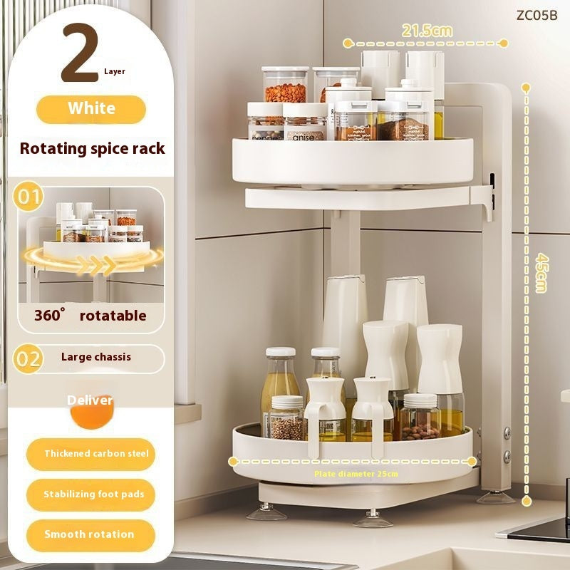 Multi-function Rotating Storage Rack