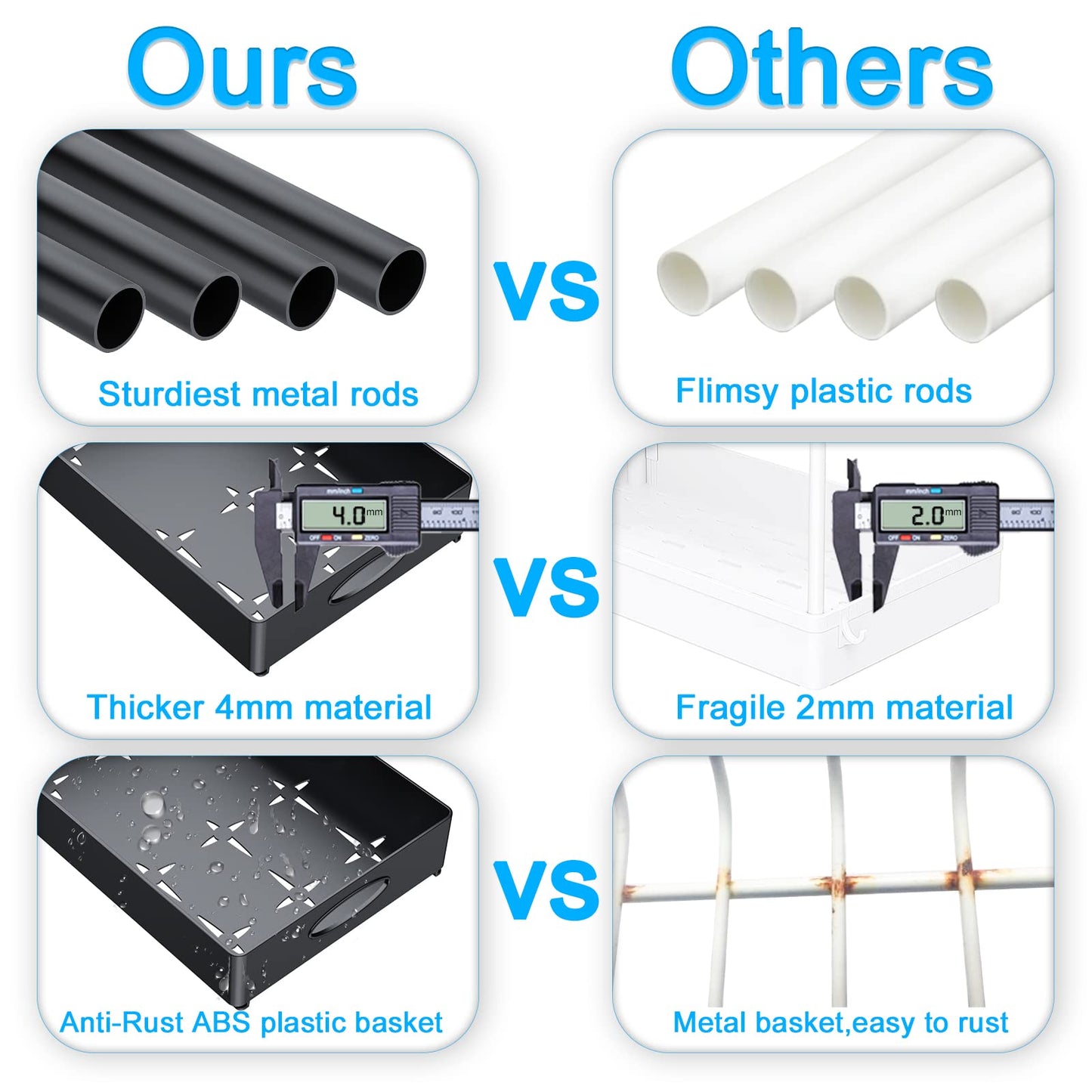 Dual Sliding Under Sink Organizer