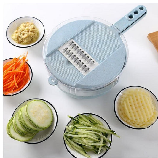 8 In 1 Vegetable Slicer With Strainer
